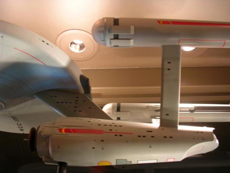 Starship Model — White, Static, Photograph