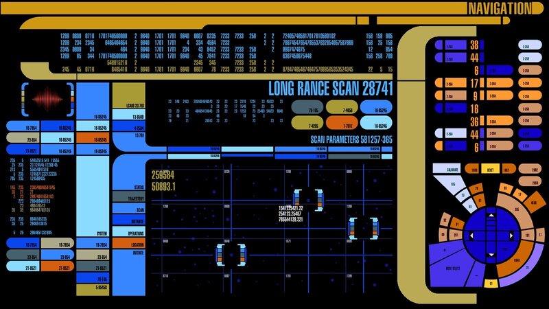 Starship Navigation Console