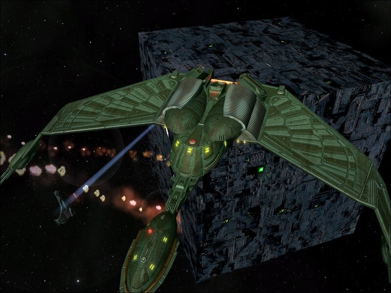 Starship near a space station