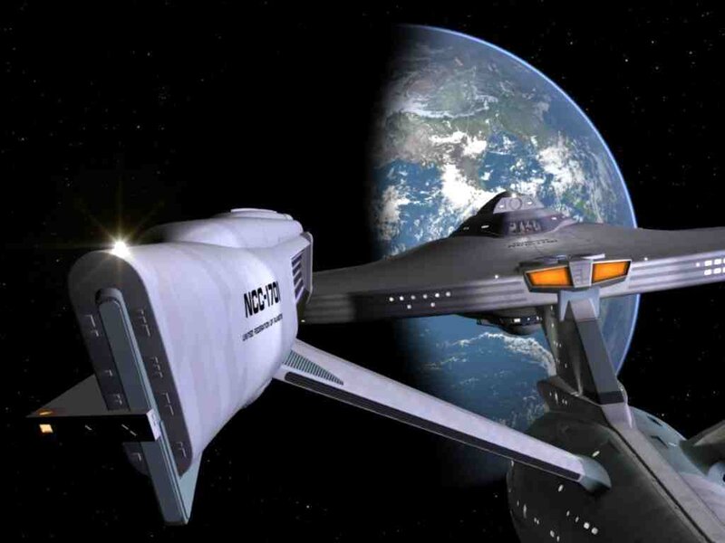 Starship near Earth