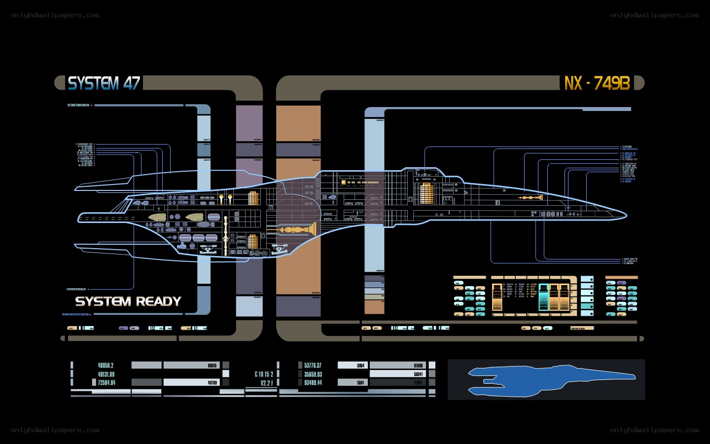 Starship system schematic