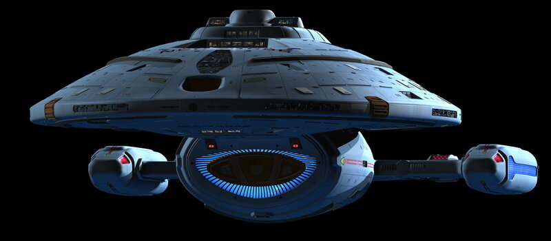 Starship Voyager from Star Trek