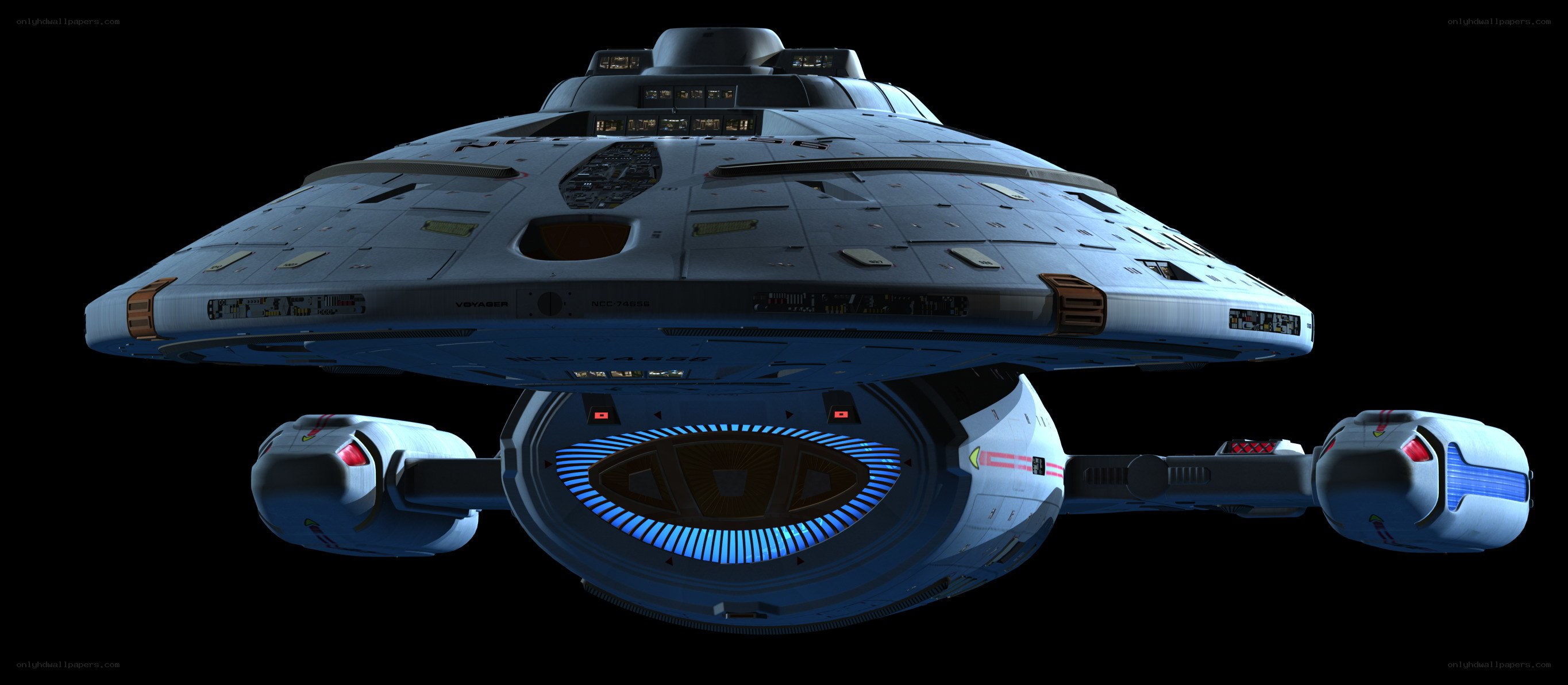 Starship Voyager from Star Trek
