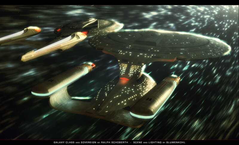 Starships in deep space