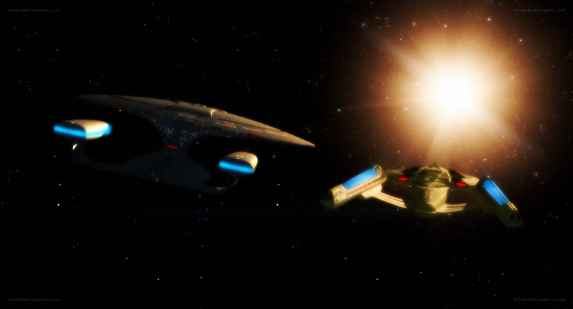Starships in deep space