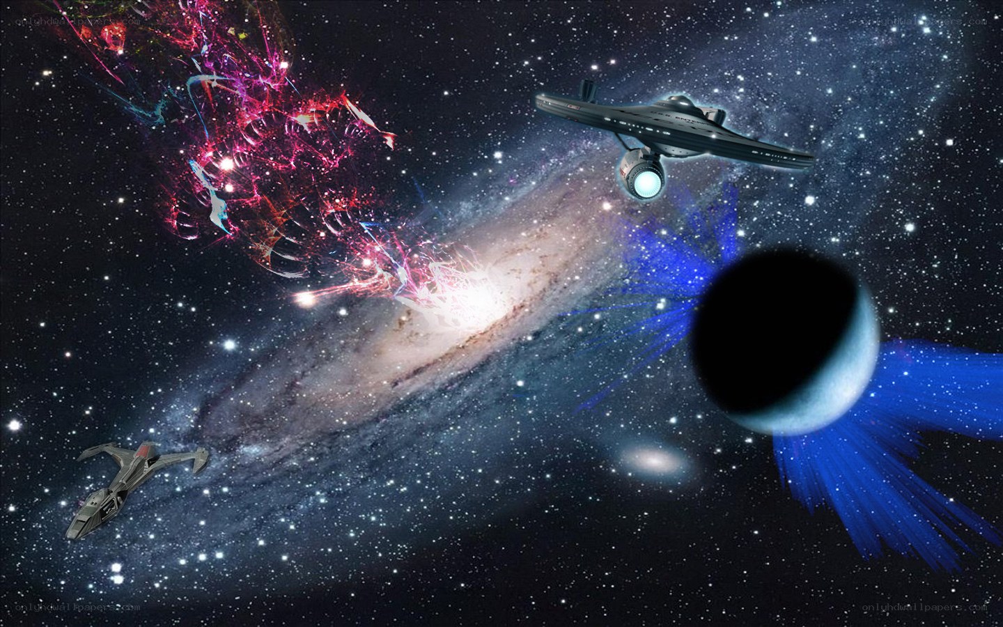 Starships in deep space