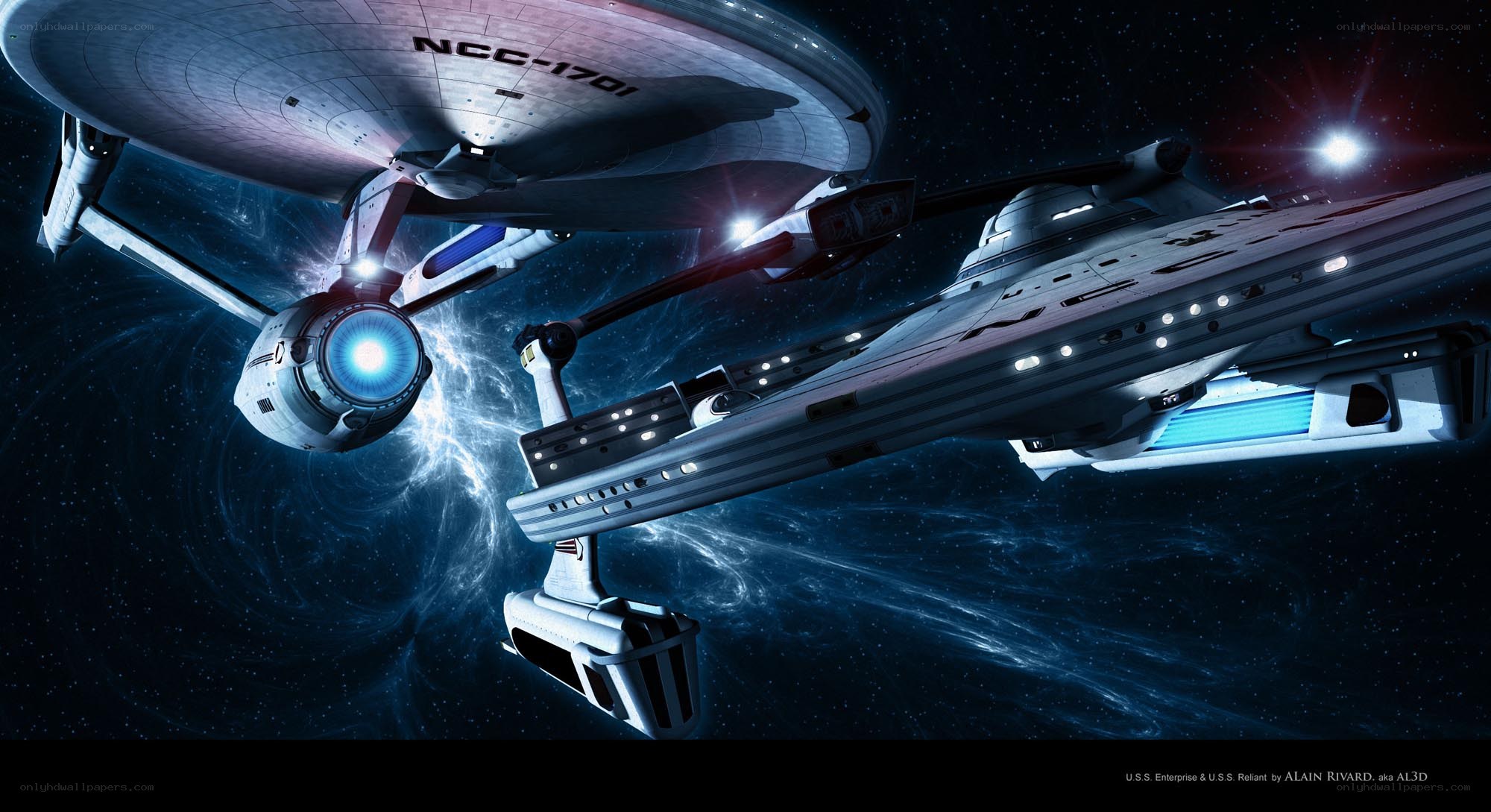 Starships in deep space