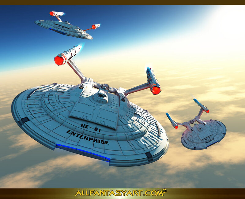 Starships in Formation