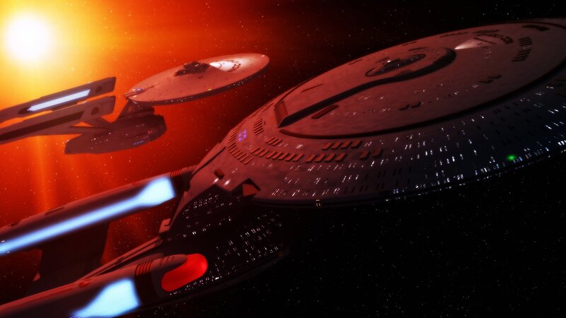 Starships in space