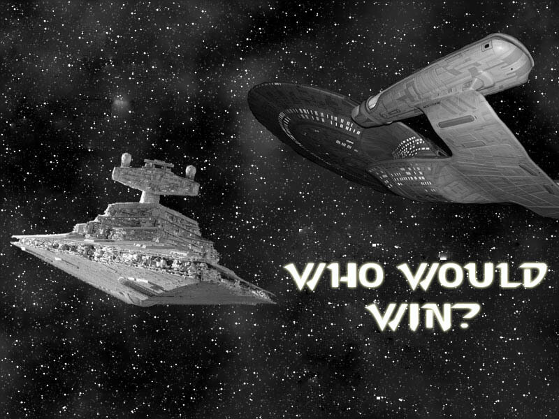 Starships in Space — Black