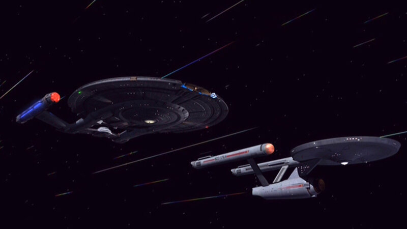 Starships in space