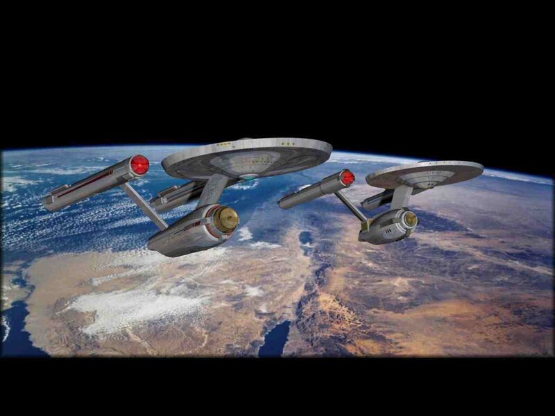 Starships over Earth