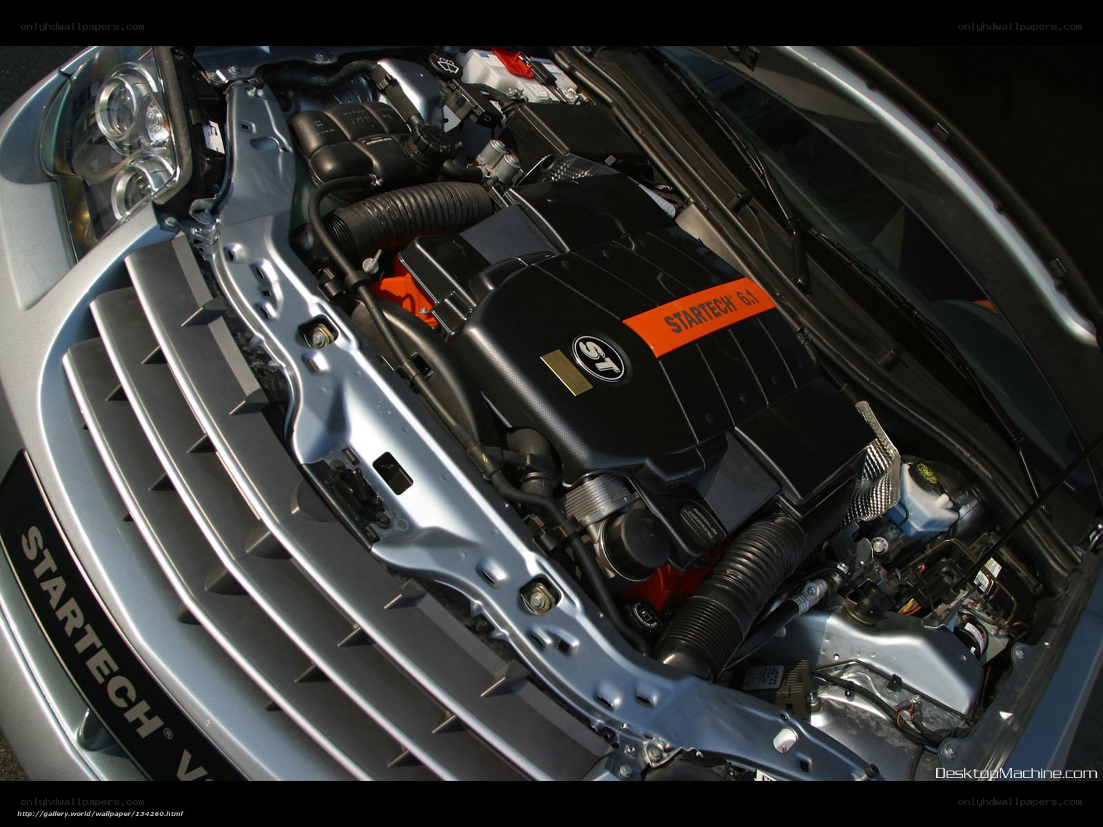 Startech V6 engine bay