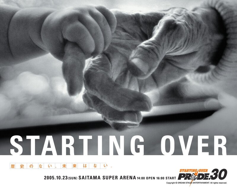 Starting Over event poster