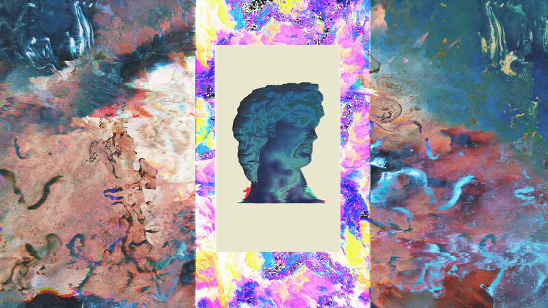 Statue Bust in Digital Art