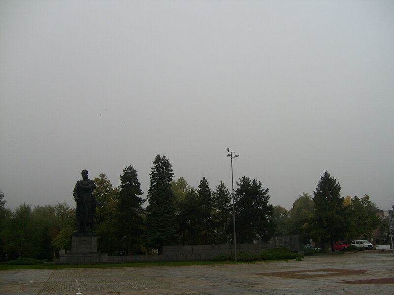 Statue in a Park