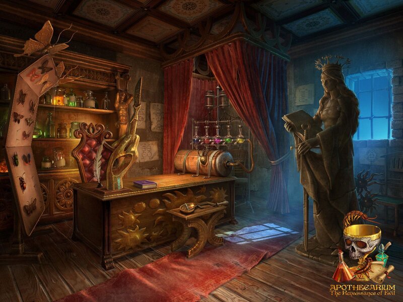 Statue in Apothecary Room