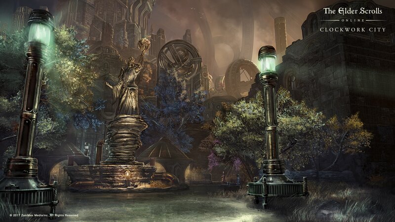 Statue in Clockwork City