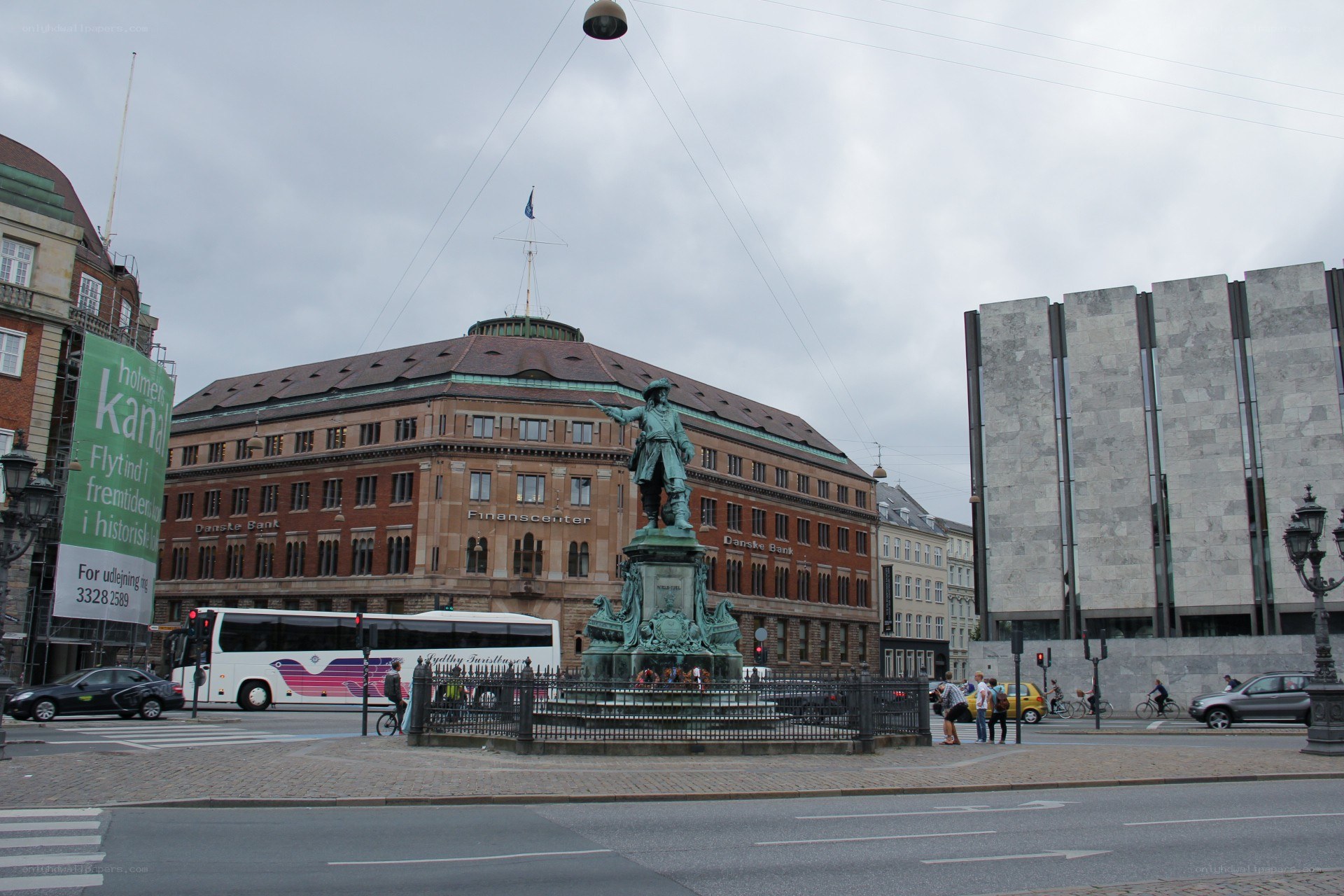 statue in copenhagen square