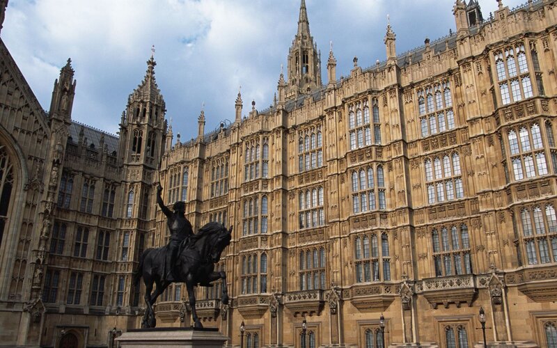 Statue in front of Parliament