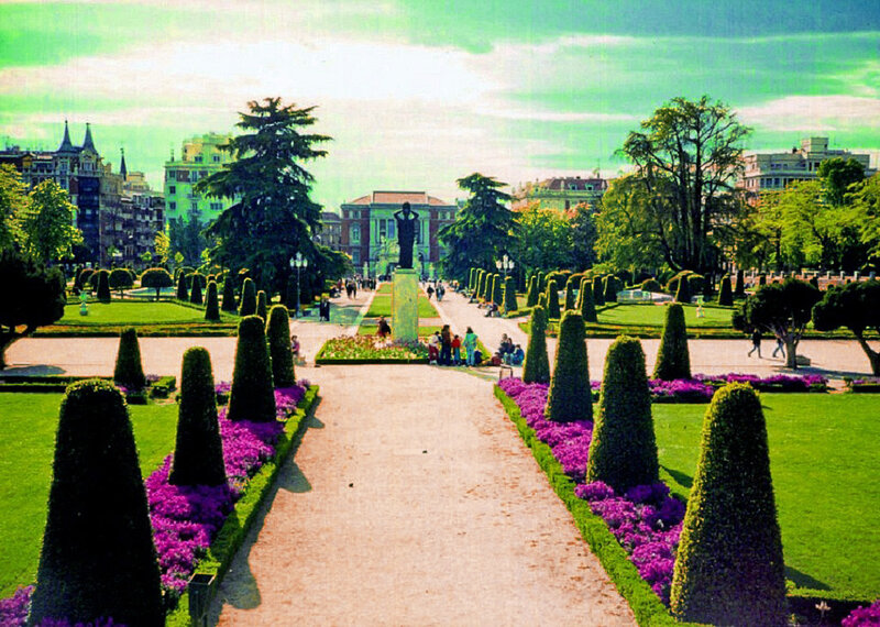 Statue in Park Garden