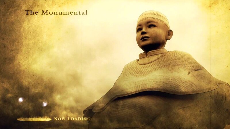Statue of a Child — Yellow