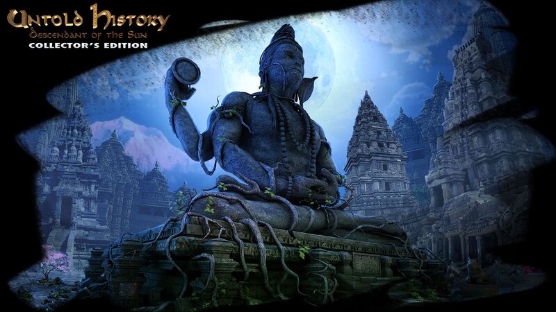 Statue of a Deity — Blue