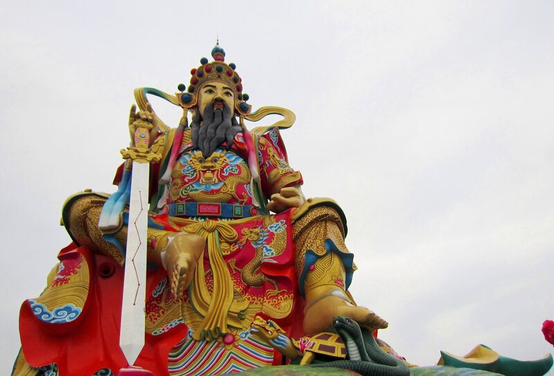 Statue of a Deity — Red