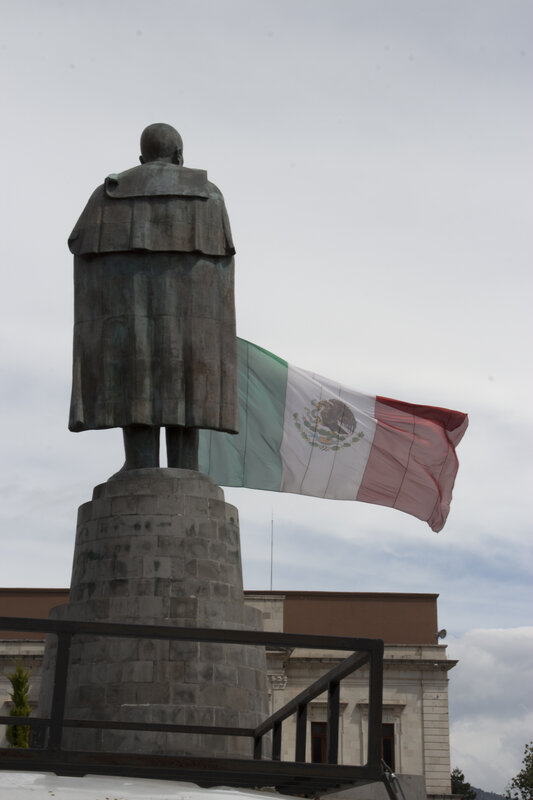 Statue of a Man — Gray
