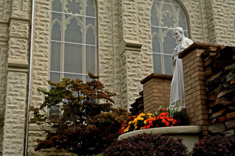 Statue of a Saint — White
