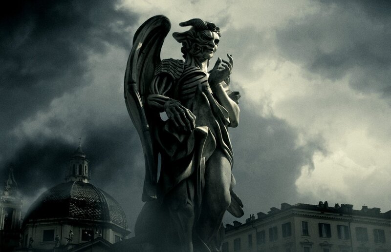 statue of a winged figure