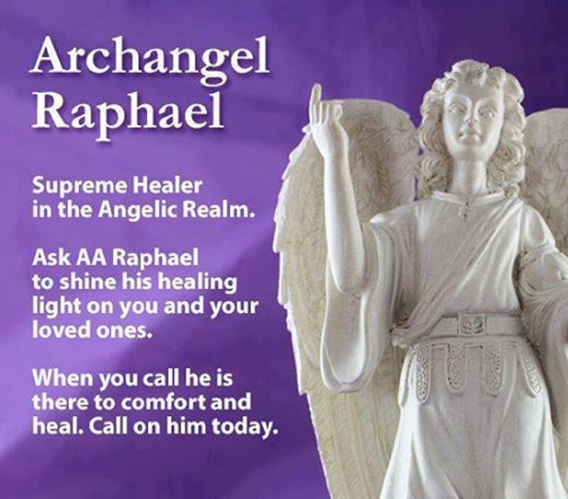 Statue of Archangel Raphael