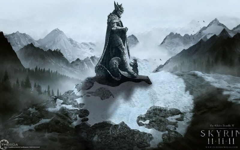 Statue of Armored Figure — Gray