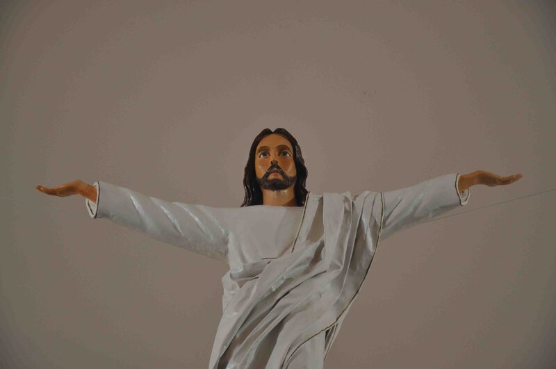 Statue of Jesus Christ — White, Serene, Photograph
