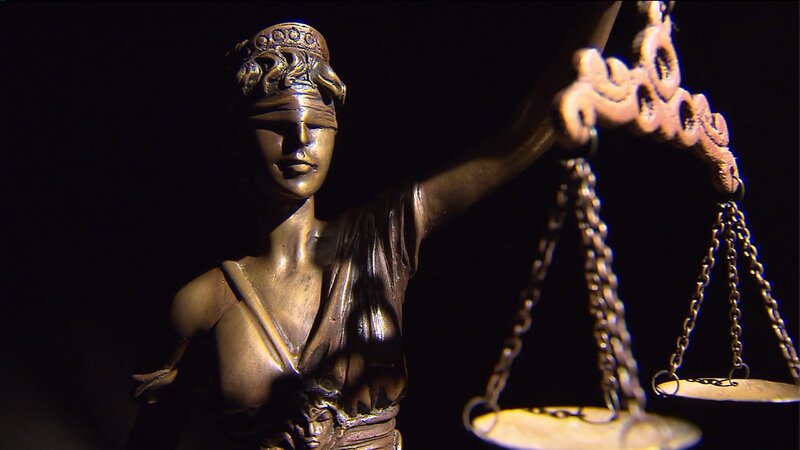 Statue of Lady Justice — Bronze
