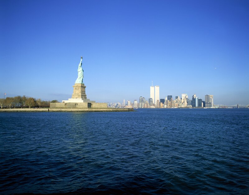 Statue of Liberty and NYC skyline