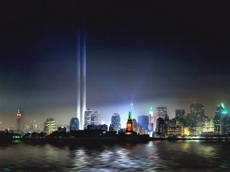 Statue of Liberty at night