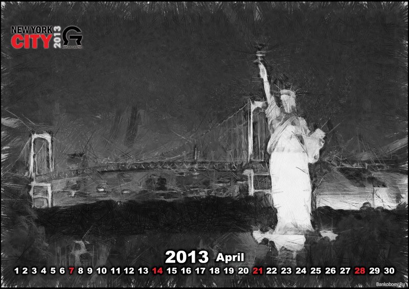 Statue of Liberty — Black