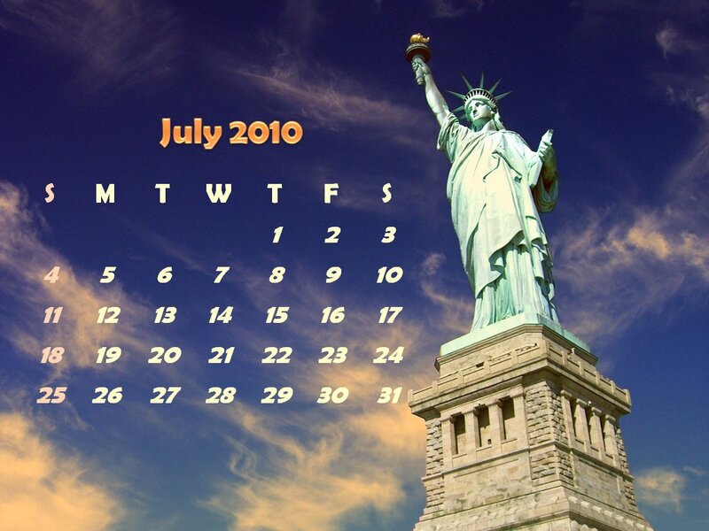 Statue of Liberty — Blue, Dramatic, Afternoon