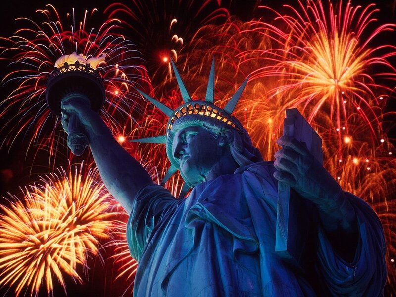 Statue of Liberty — Celebratory