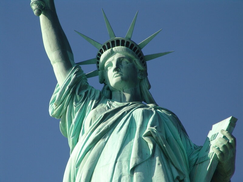 Statue of Liberty close-up