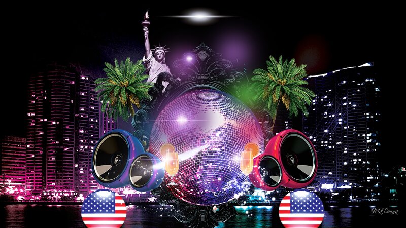 Statue of Liberty Disco Ball