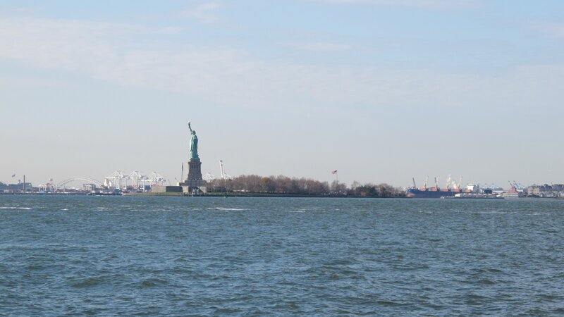 Statue of Liberty from the water