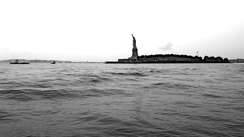 Statue of Liberty from the water