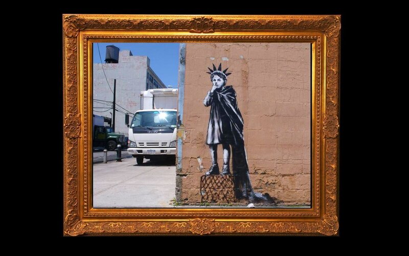 Statue of Liberty Graffiti