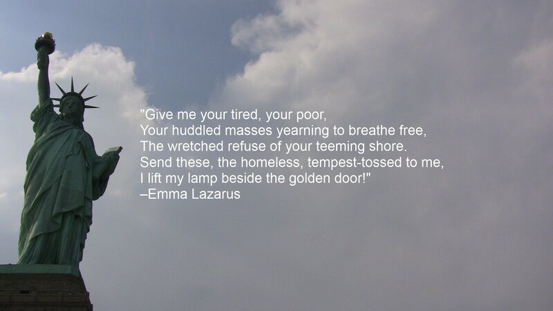 Statue of Liberty — Green, Solemn