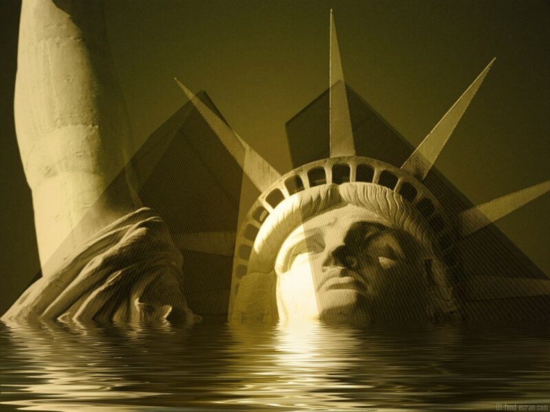 Statue of Liberty Head — Yellow