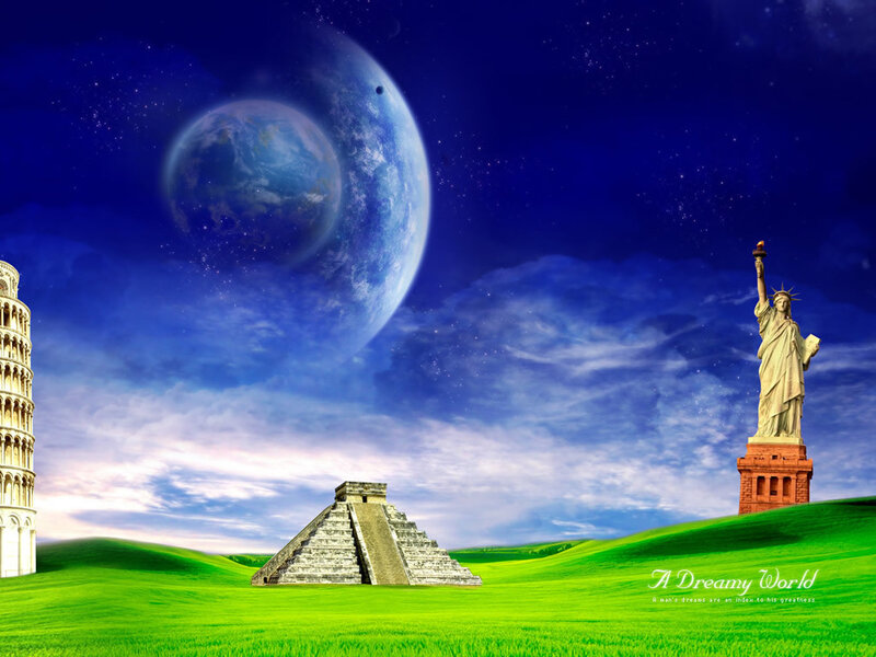 Statue of Liberty on Hill