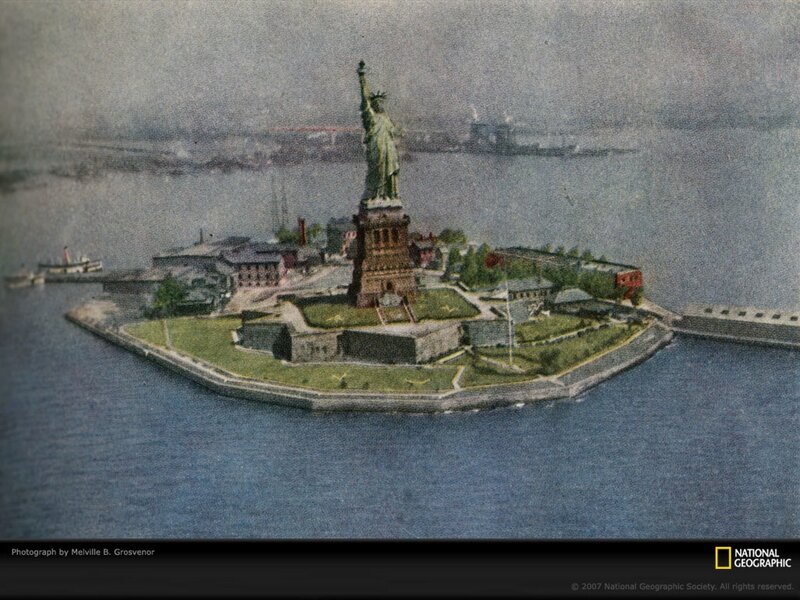 Statue of Liberty on Liberty Island