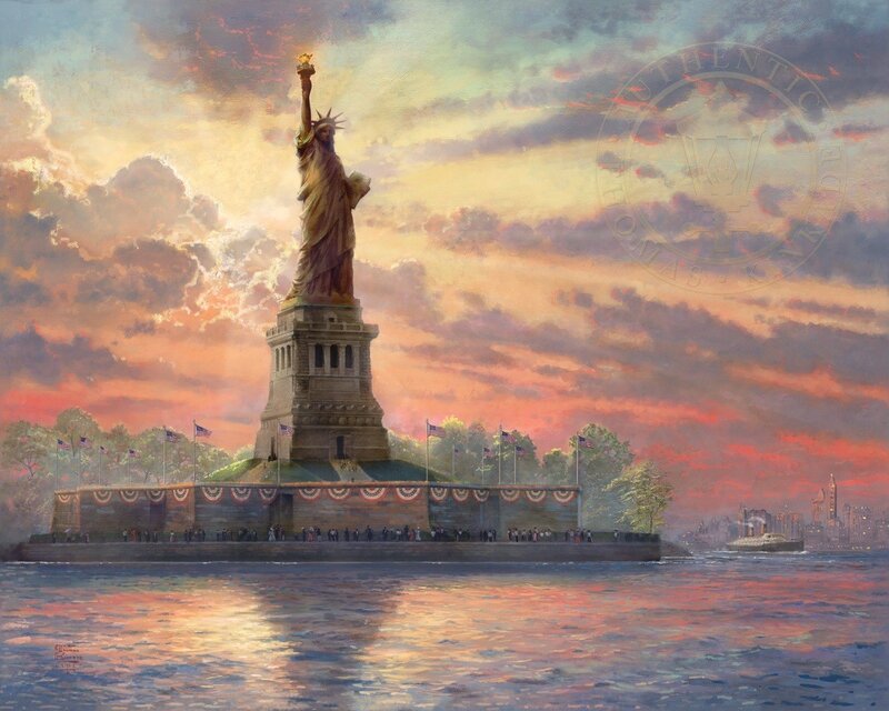 Statue of Liberty — Orange